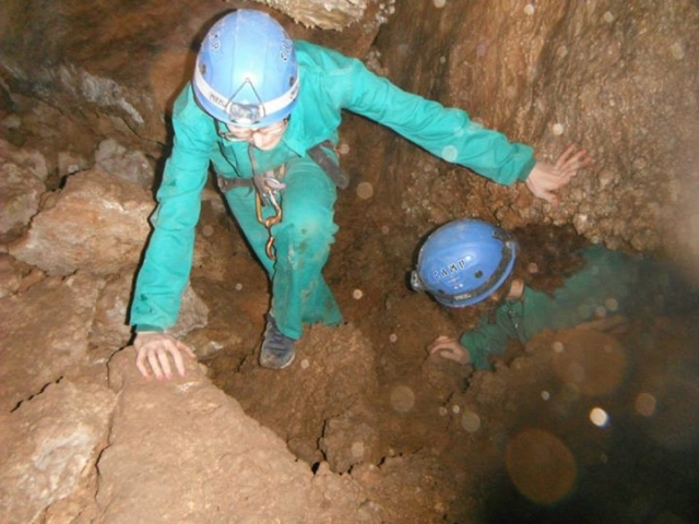  Inside the cave 